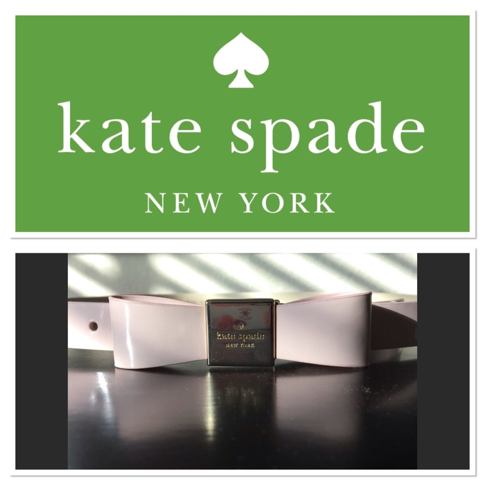 Kate spade ♠️ pale pink leather belt
